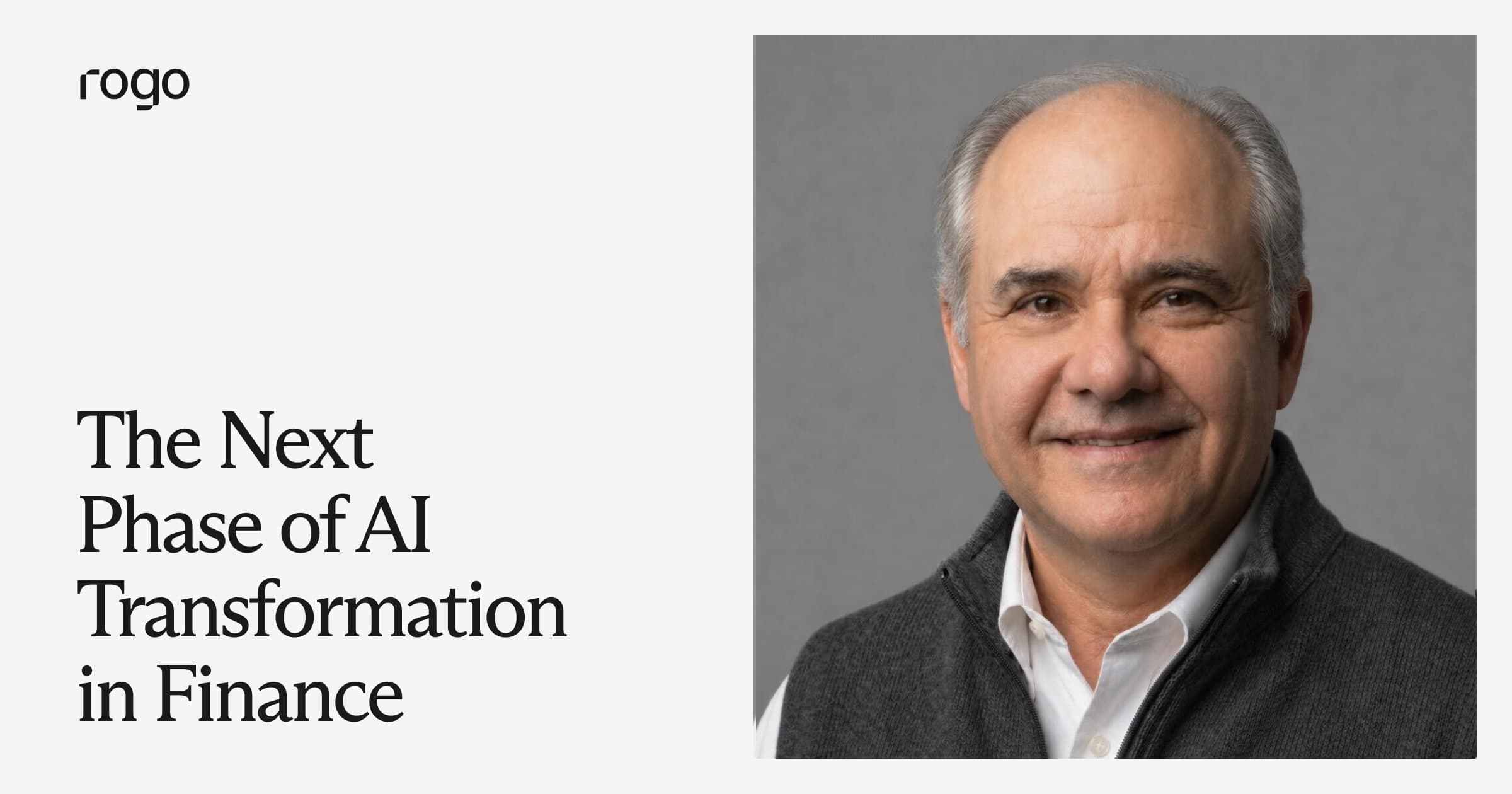 Rogo Raises $160M Series D at $2B Valuation for Finance AI Agents