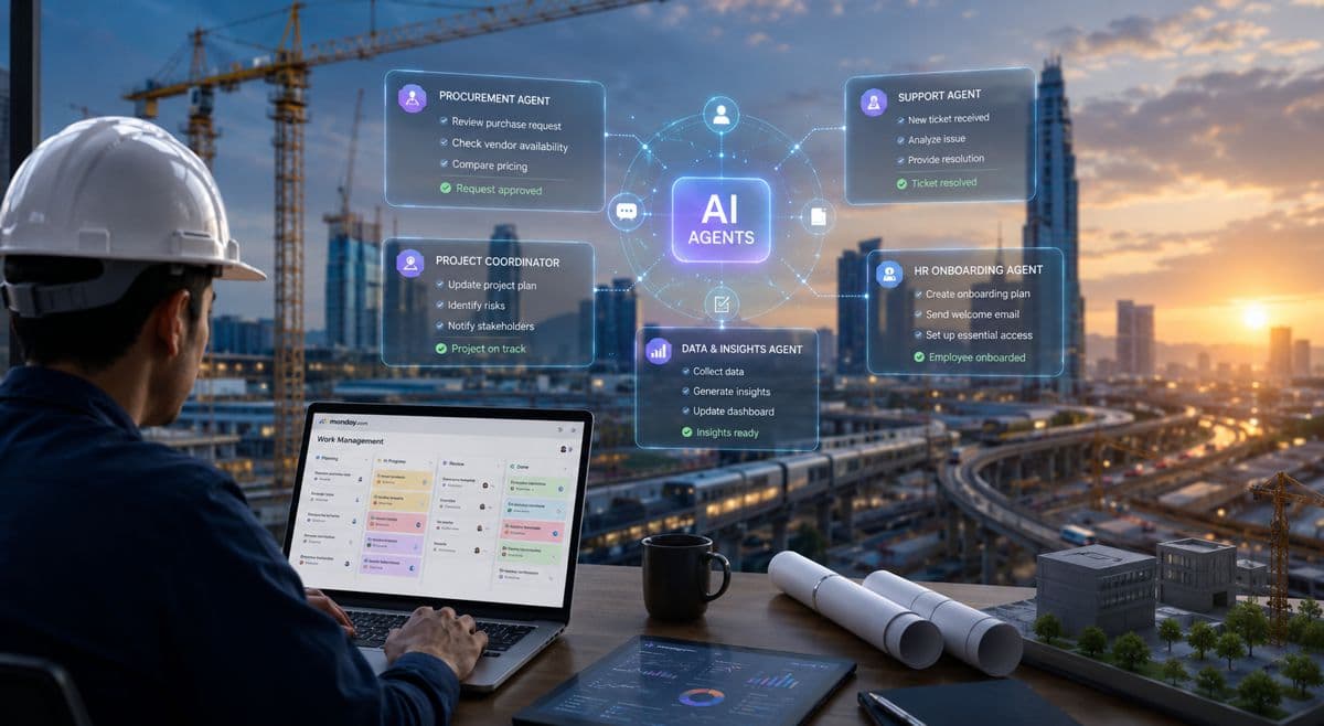 monday.com rebuilds platform around AI work agents