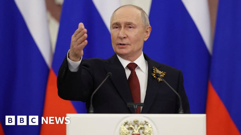 Putin Says Ukraine War 'Coming to an End' as US-Brokered Three-Day Ceasefire Holds