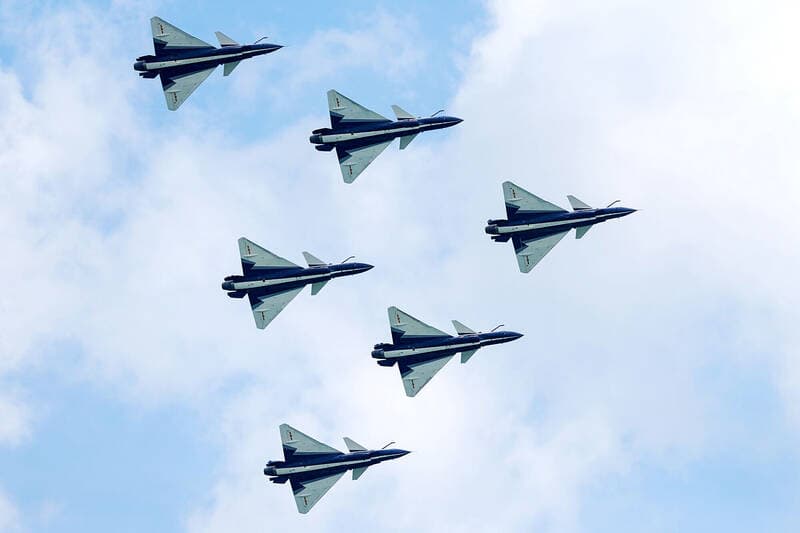 PLA Conducts Combat Readiness Patrols Around Taiwan as China Denies Strait Median Line