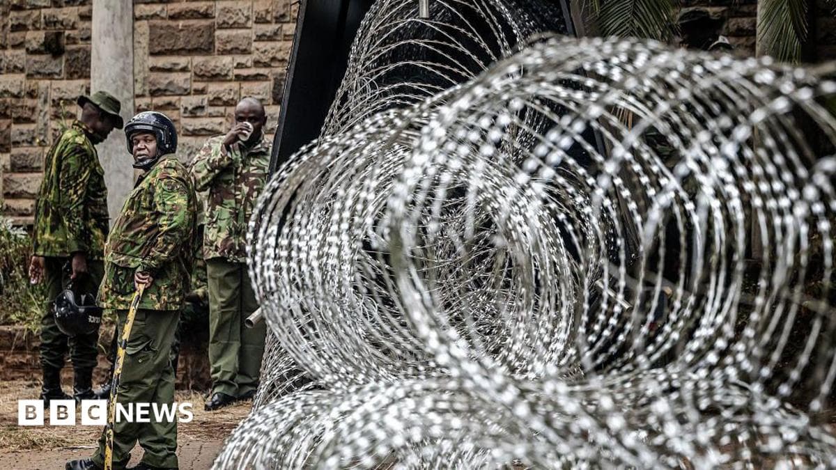 Kenya Police Seal Off Nairobi Ahead of Gen Z Protest Anniversary