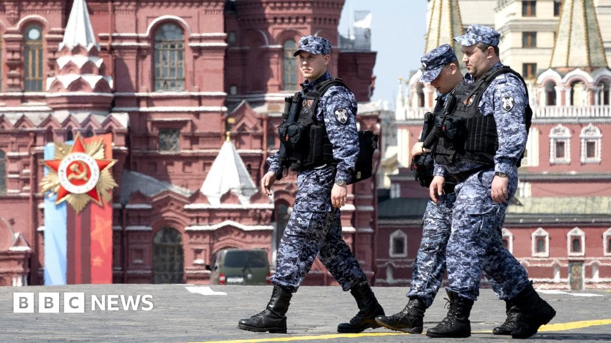 Russia scales back Victory Day parade as Ukrainian drones reach Moscow
