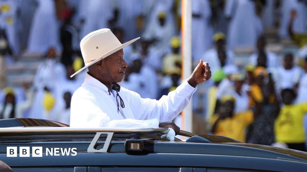 Uganda's Museveni sworn in for seventh term as son emerges as de facto ruler