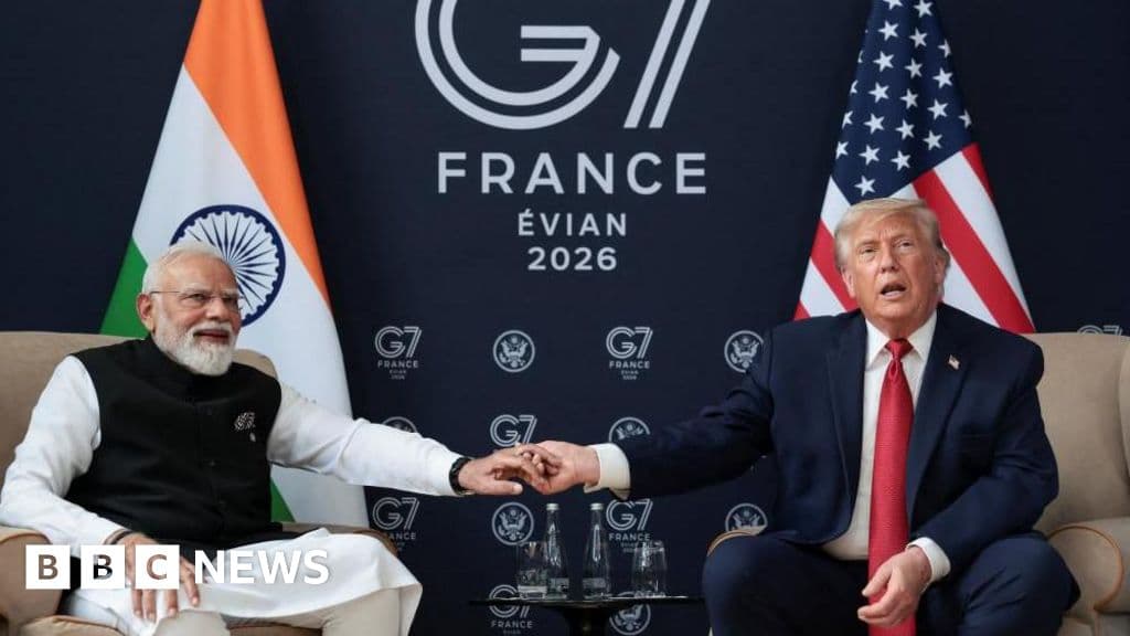 Trump Announces Plans to Visit India as Relations with Modi Thaw at G7 Summit