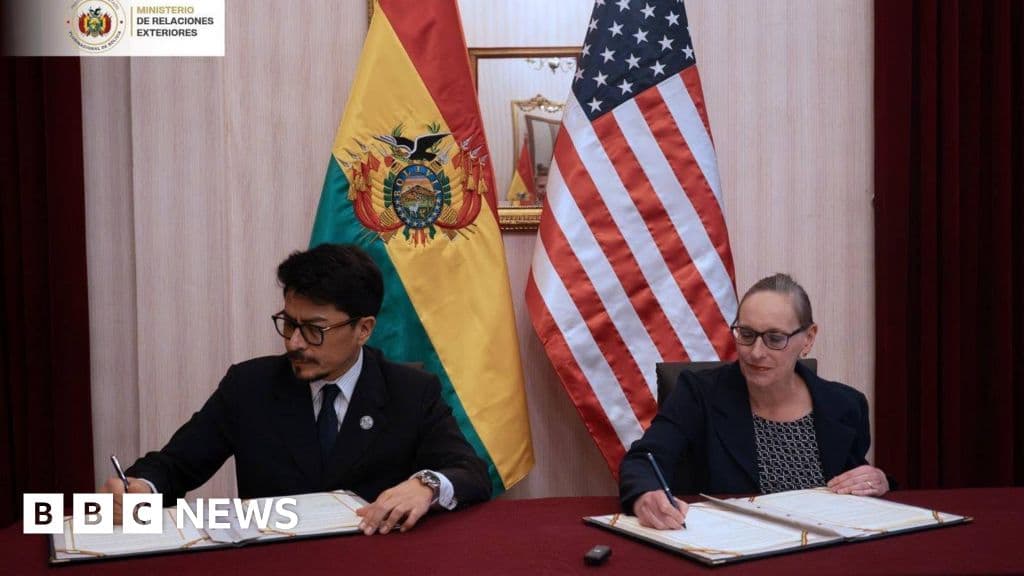 Bolivia Signs $20 Million Agreement with US to Combat Drug Trafficking Under New President