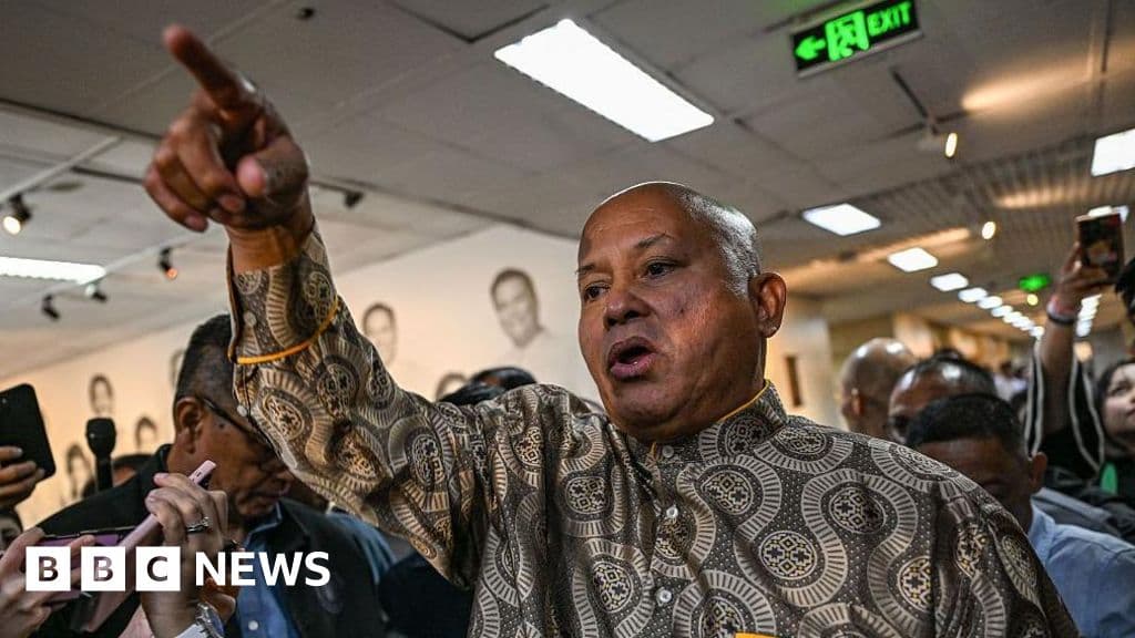 Philippine Senator Bato dela Rosa Resists ICC Arrest as Gunshots Ring Out in Senate