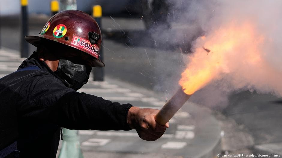 Bolivia's Anti-Government Protests Escalate Into Riots Months After President Paz Took Office