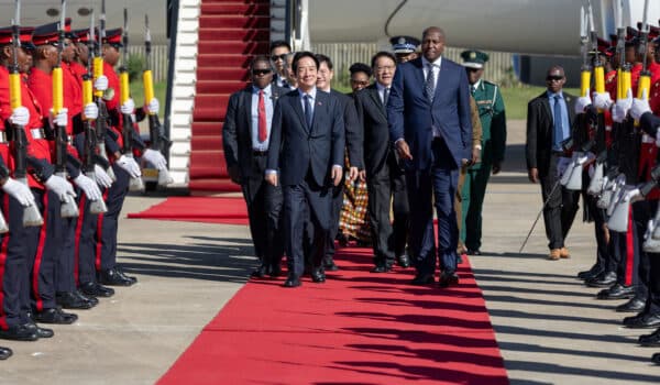 Taiwan President Lai Ching-te Makes Surprise Visit to Eswatini After China Blocks Airspace